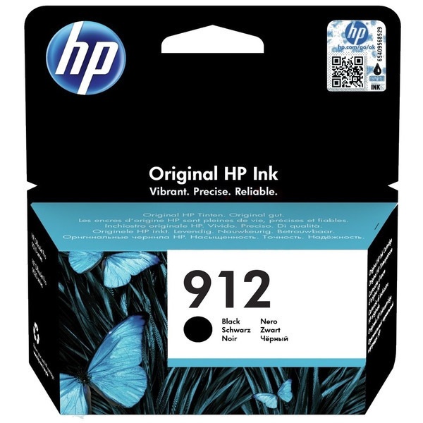 Čierny atrament HP 912 3YL80AE (čierny)