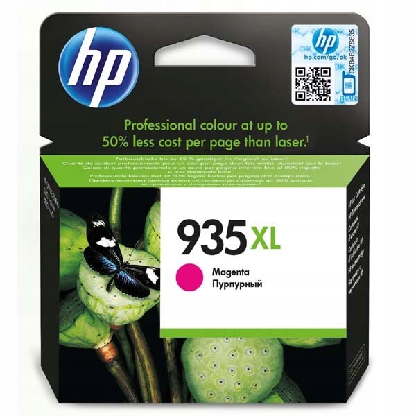 Atramentová kazeta HP 935 XL C2P25AE červená (purpurová)