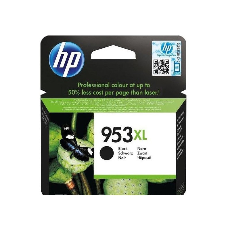 Čierna atramentová kazeta HP 953XL L0S70AE
