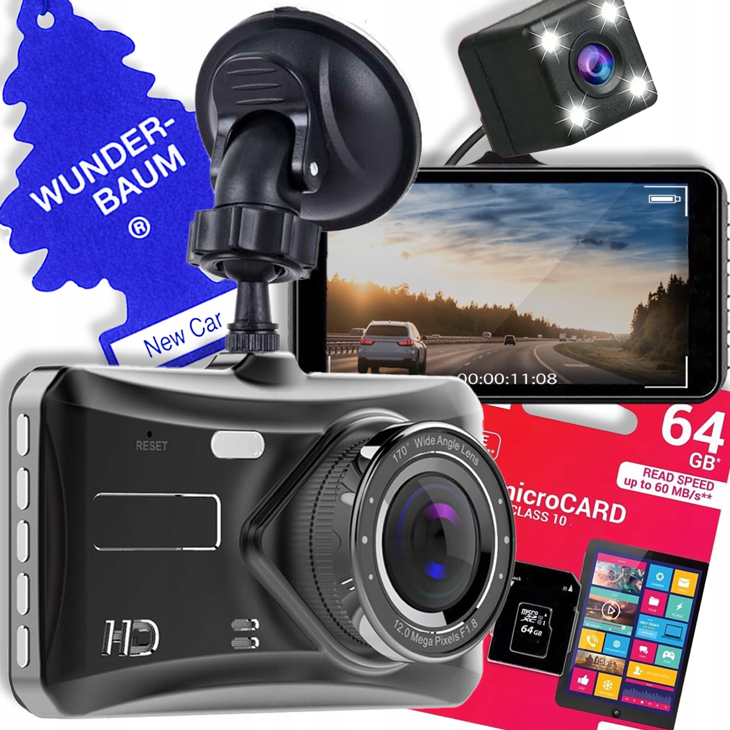 DOTYKOVÉ RIADENIE VIDEOREKORDÉR PREDNÁ ZADNÁ MenuPL REKORDÉR CÚVACIA KAMERA