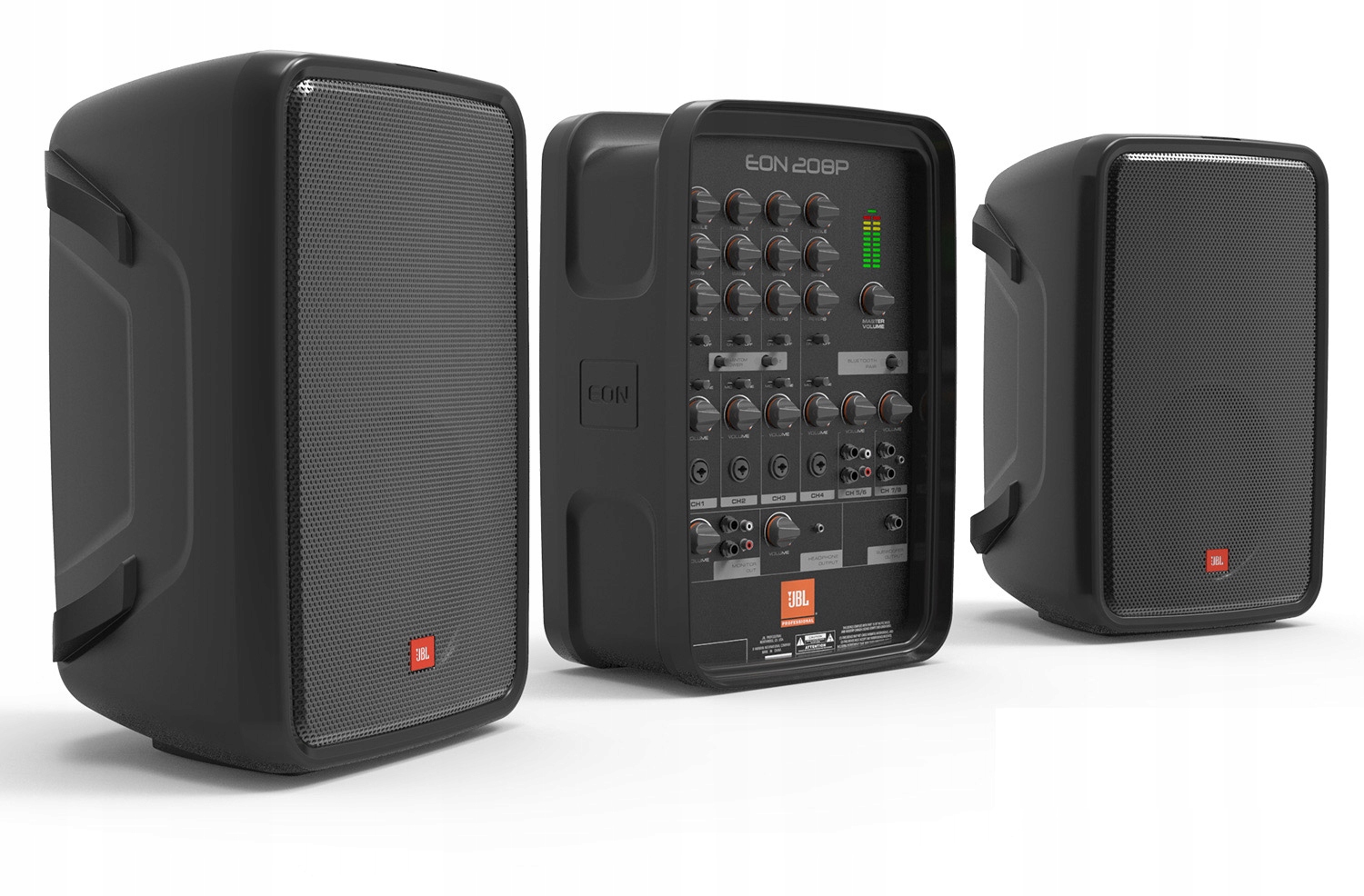 Sada JBL 013-14-431 AON 208P 300 W čierne stĺpce