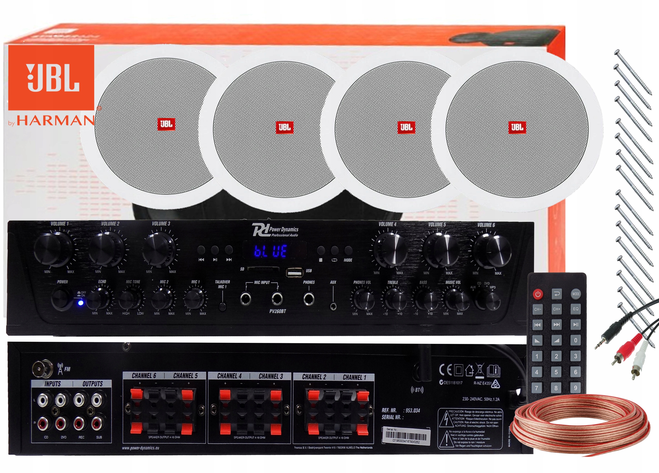 Dynamika napájania WS40A Power Stop set