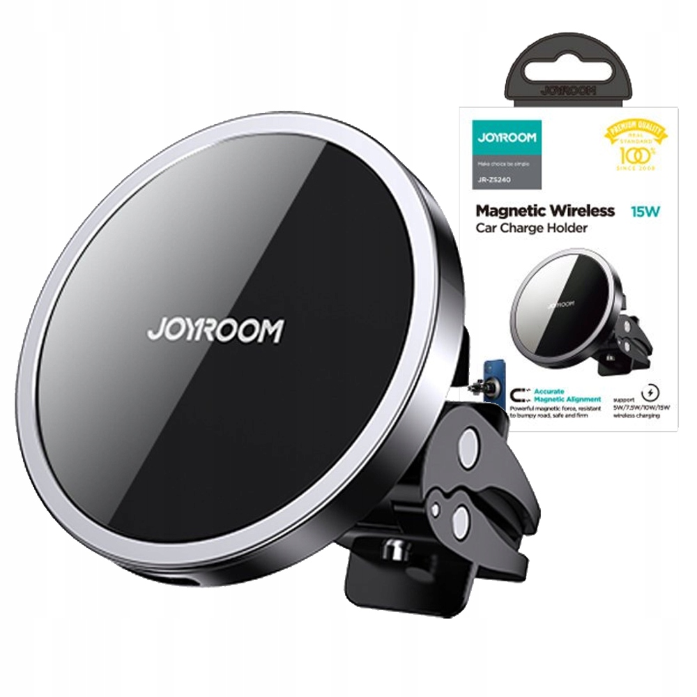 Držiak vetracieho otvoru Joyroom, čierny