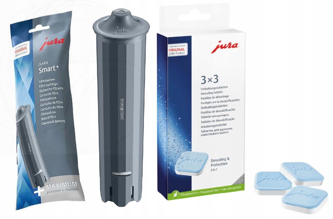 Filter vložte Jura Claris Smart 1 PCS + tablety deskácie pre 9 kusov Jura