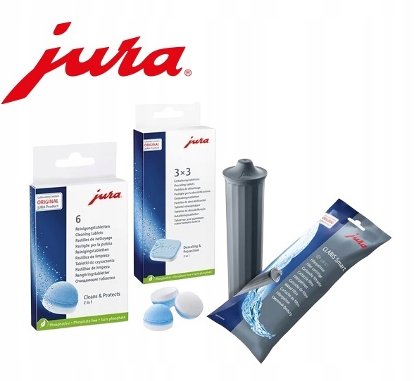 Čistiace tablety pre Kettle a stroje Jura 62715 6 ks.