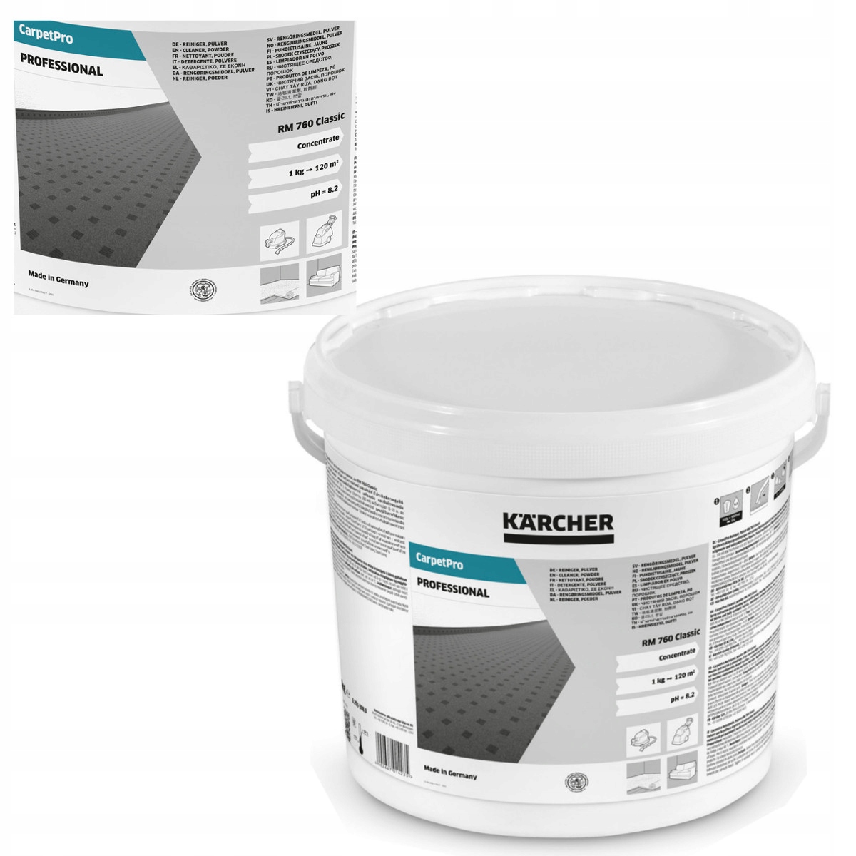 Karcher RM 760 Klasický umývanie prášku