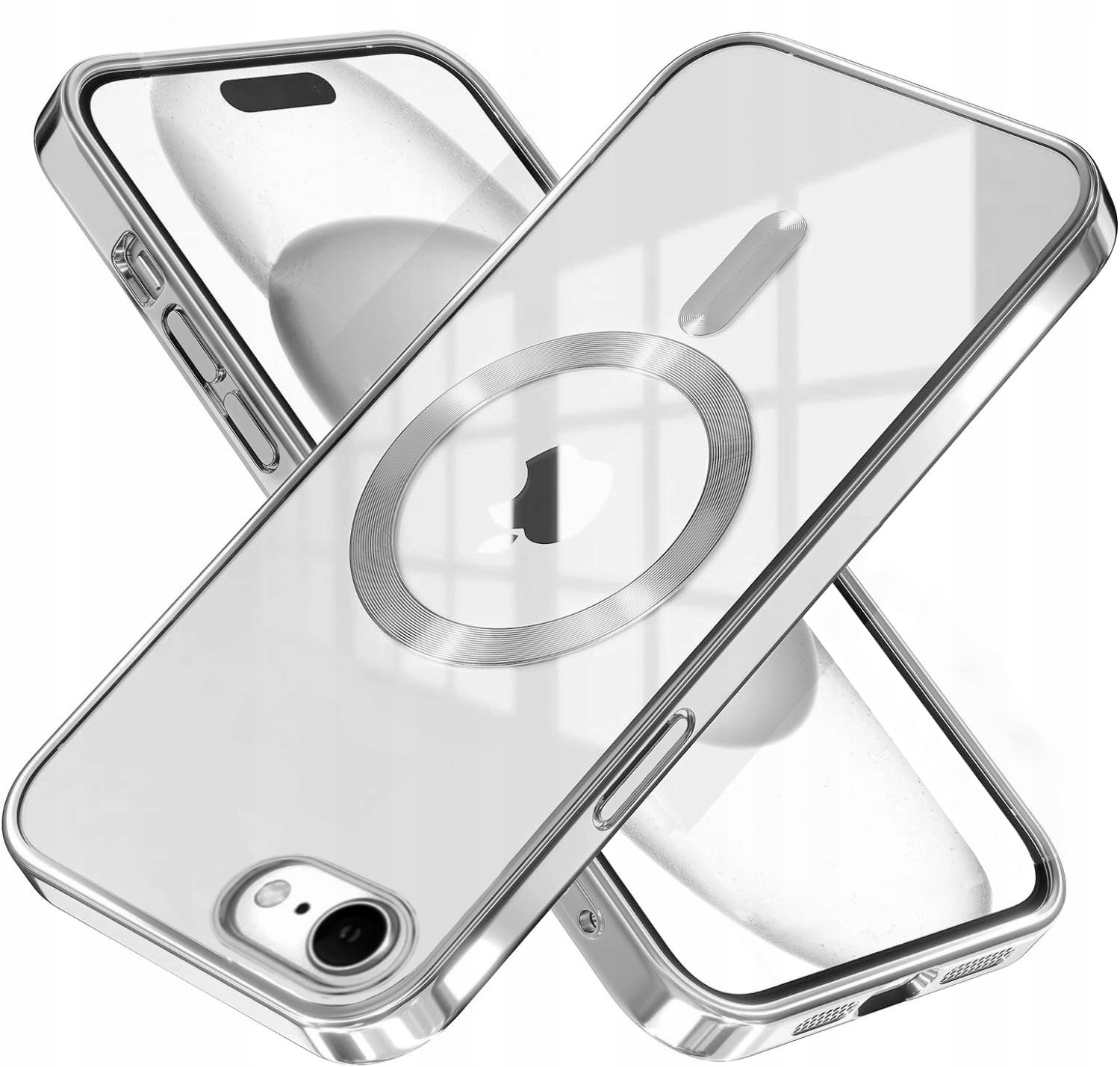 BOU zadná strana pre Apple iPhone 7 / 8 / SE 2020 / SE 2022 s rámom + bezfarebná fólia