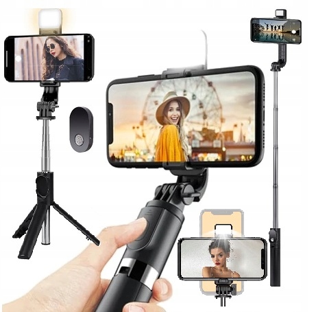Selfie palica tknnet uch000167 čierna rukoväť