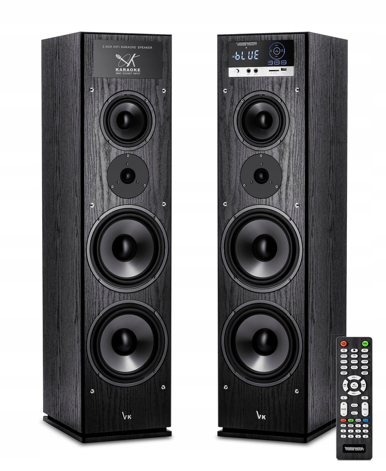 Sada stĺpcov Skytec 170.176 ST005AB 40 v čiernej farbe