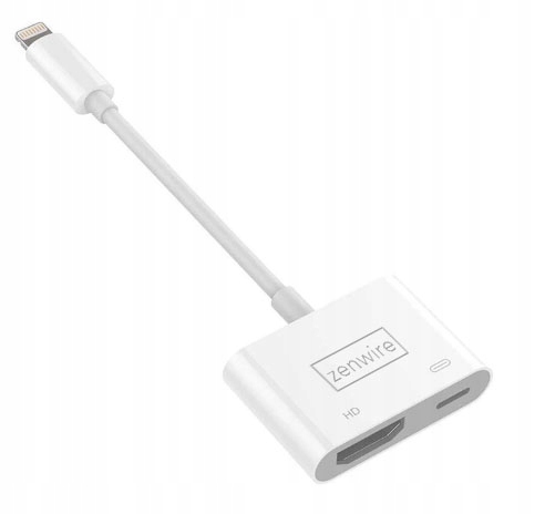 Ethernetový adaptér Zenwire Lightning, sieťová karta iPhone iPad LAN