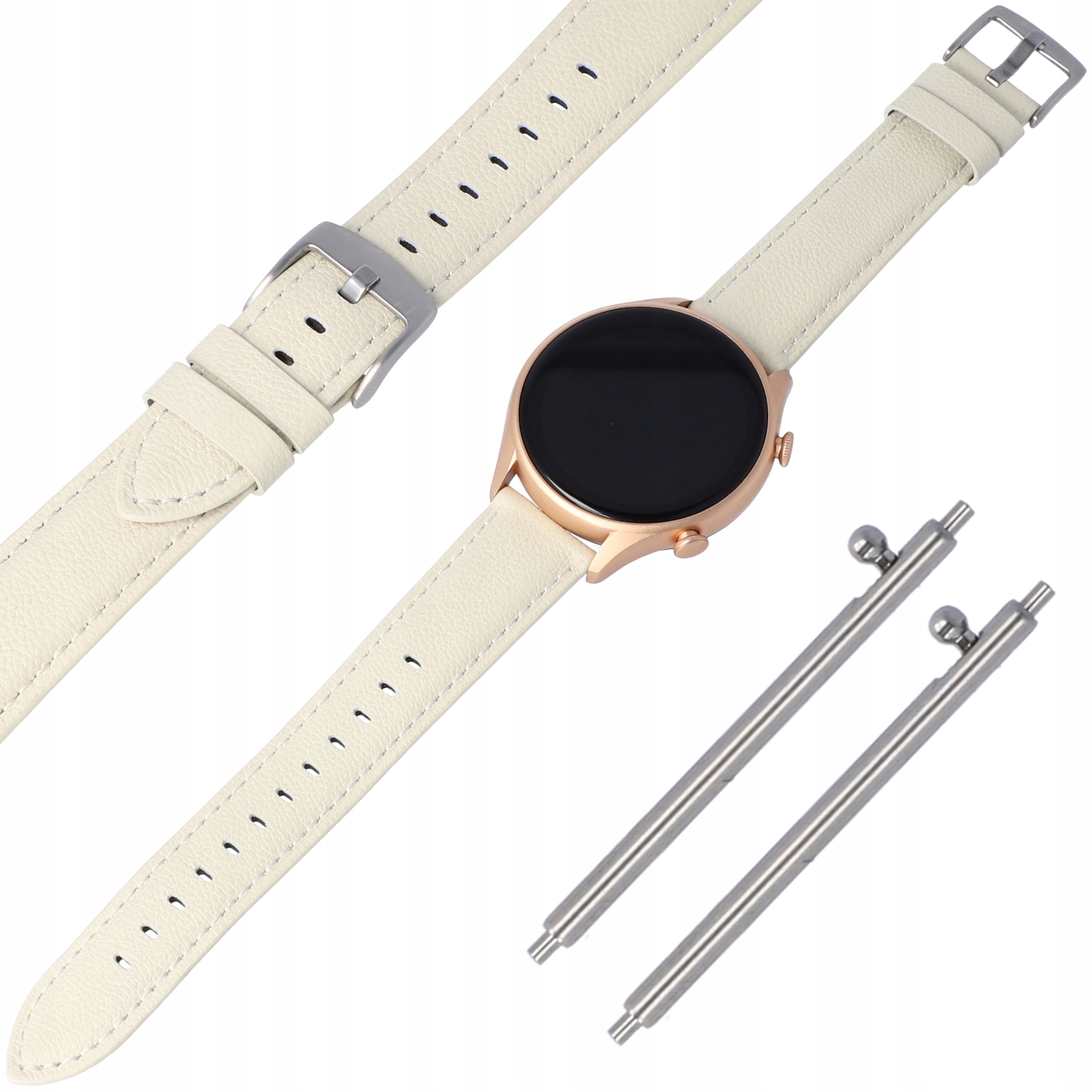 Remienok Aristex pre Huawei Watch 20mm krémový