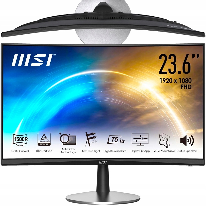 LED monitor MSI PRO MP2412C 23,8" 1920 x 1080 px VA