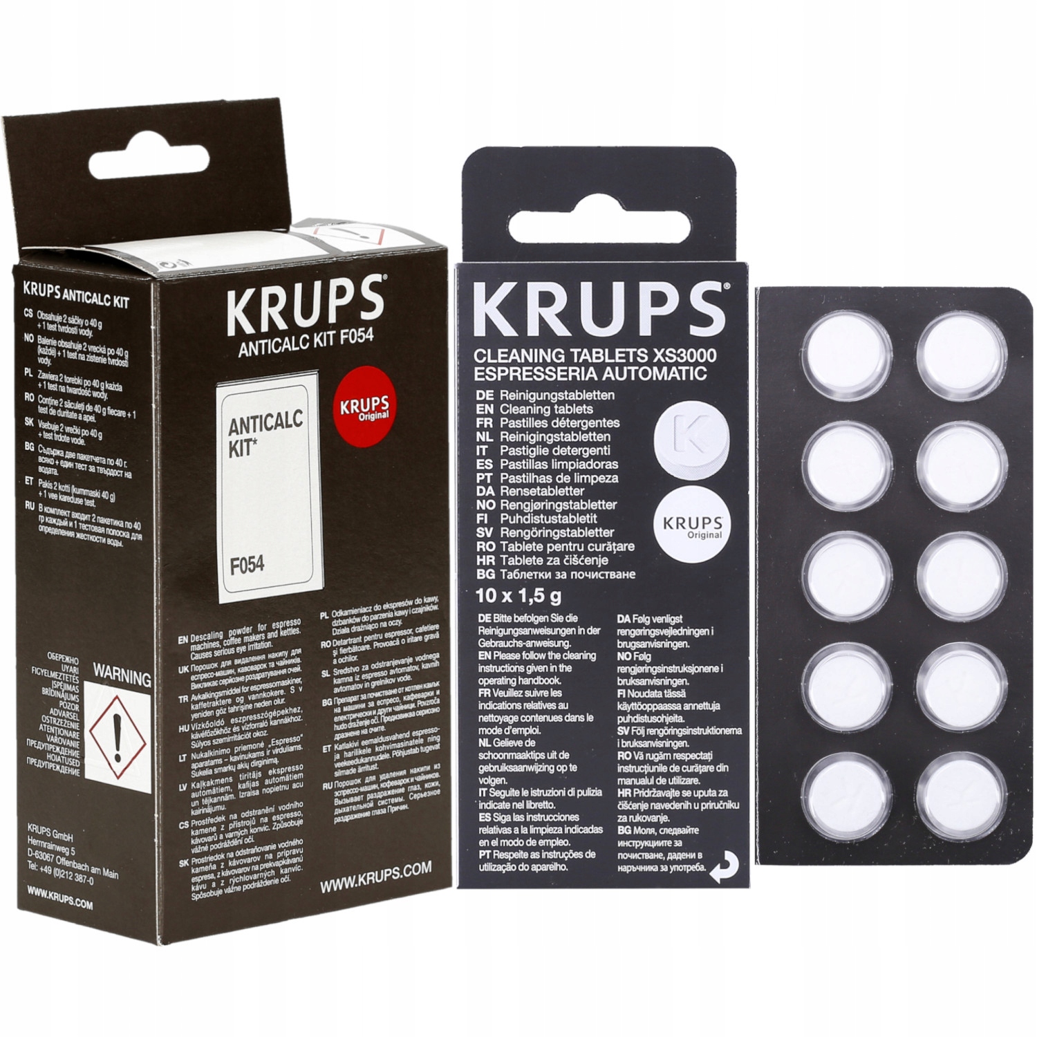 KRUPS F054001A DESCALING KIT