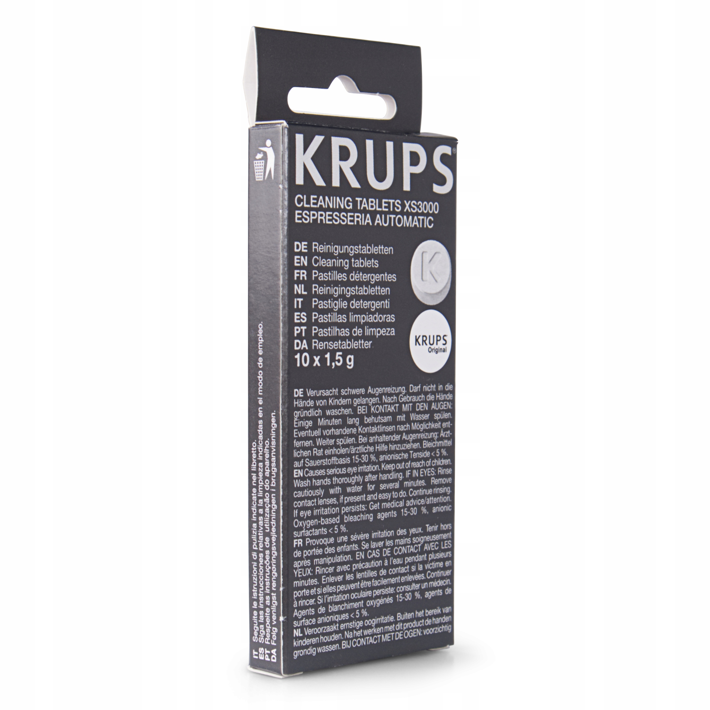 KRUPS XS3000 čistiace tablety pre espresso kávovary
