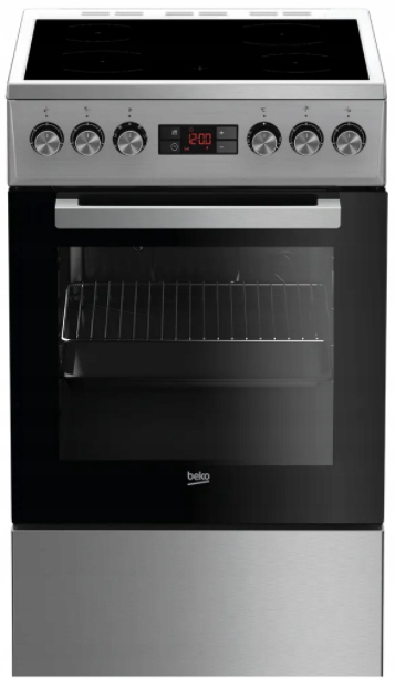 Keramický sporák 50 Beko FSM57300GX 55L INOX