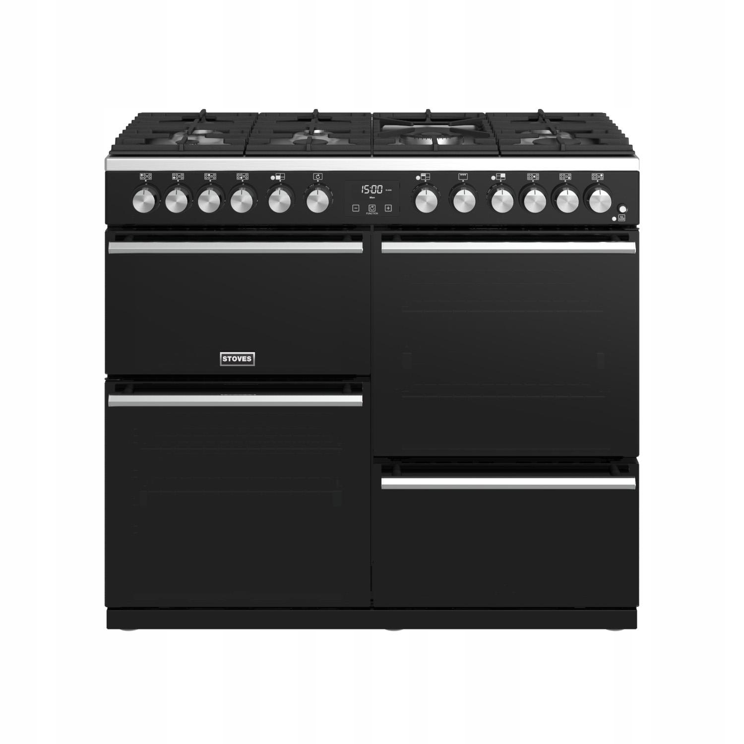 Plynový sporák Kachle Precision DX S1000DF BK EÚ