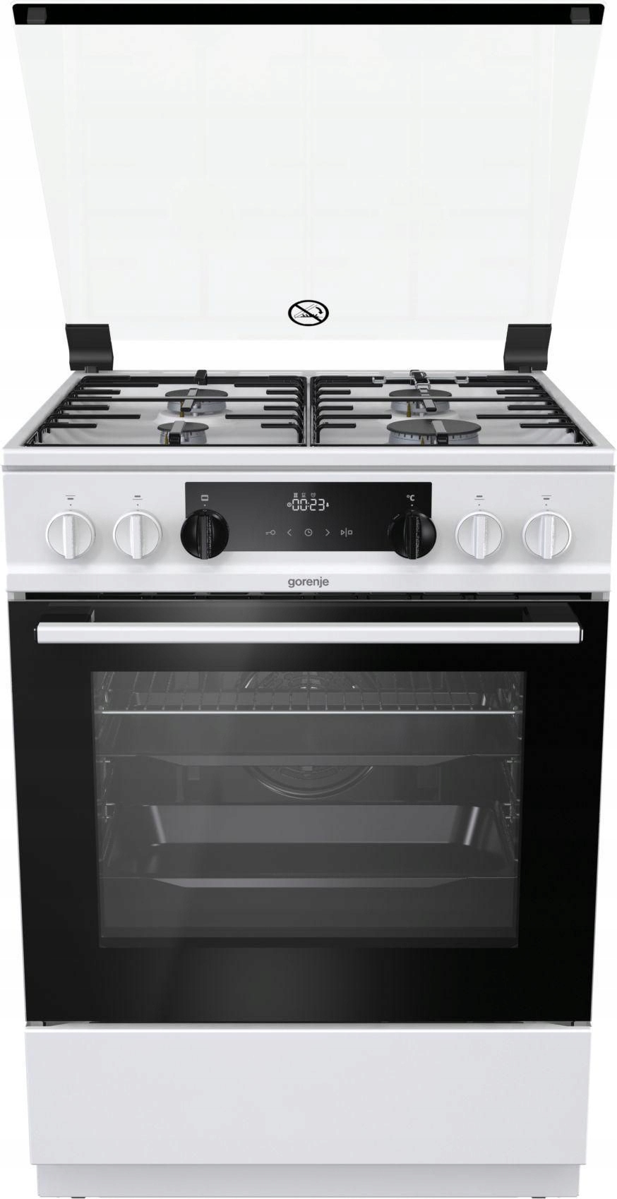 Sporák plyn-elektrický GORENJE K634WH Biely