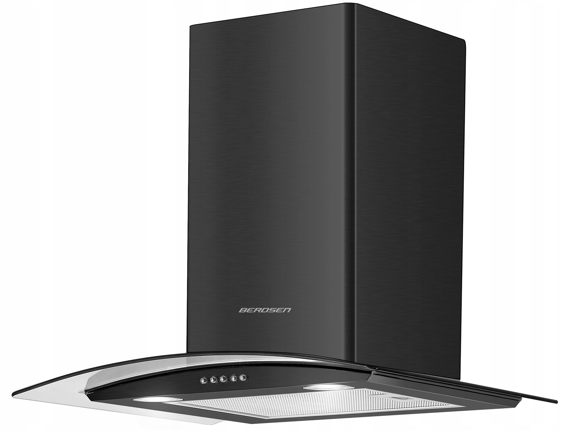 KUCHYŇSKÝ KOMÍNOVÝ ODSÁVAČ LED 60cm 65W 350 m³ / h