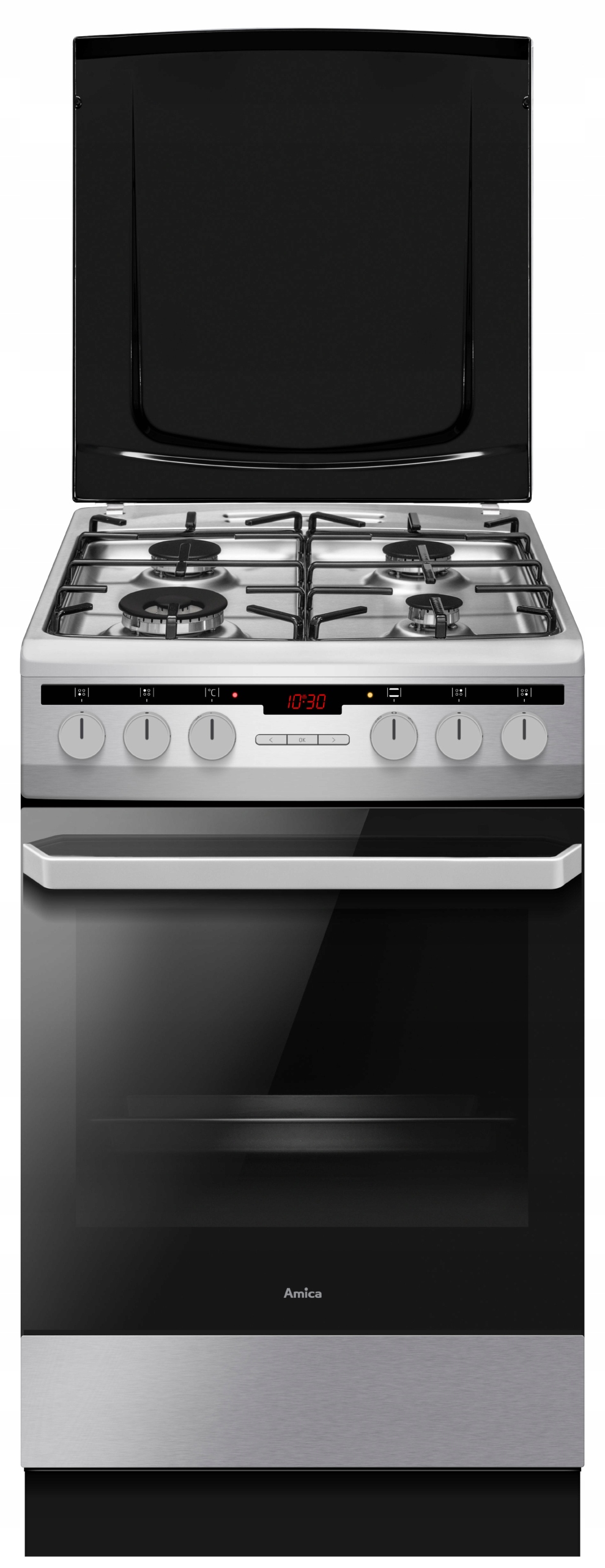 Kuchyňa Amica 58GEH2.31HZPTPTADA (XX) INOX WOK