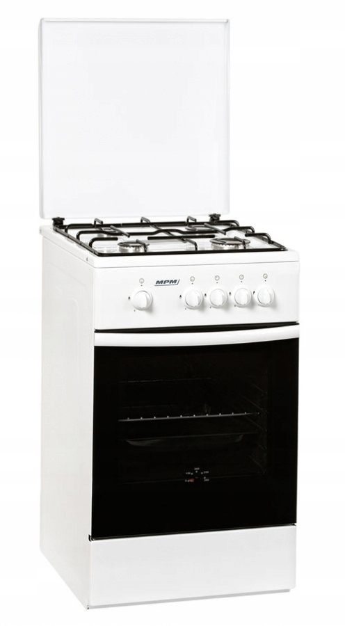 Plynová kuchyňa MPM-51-KGF-17 50cm Biela 24h vysoká