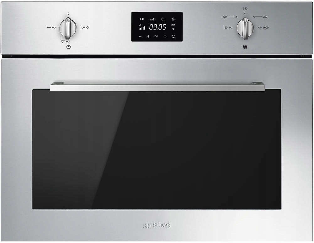 Mikrovlnná kuchyňa 1000W SMEG SF4400MX