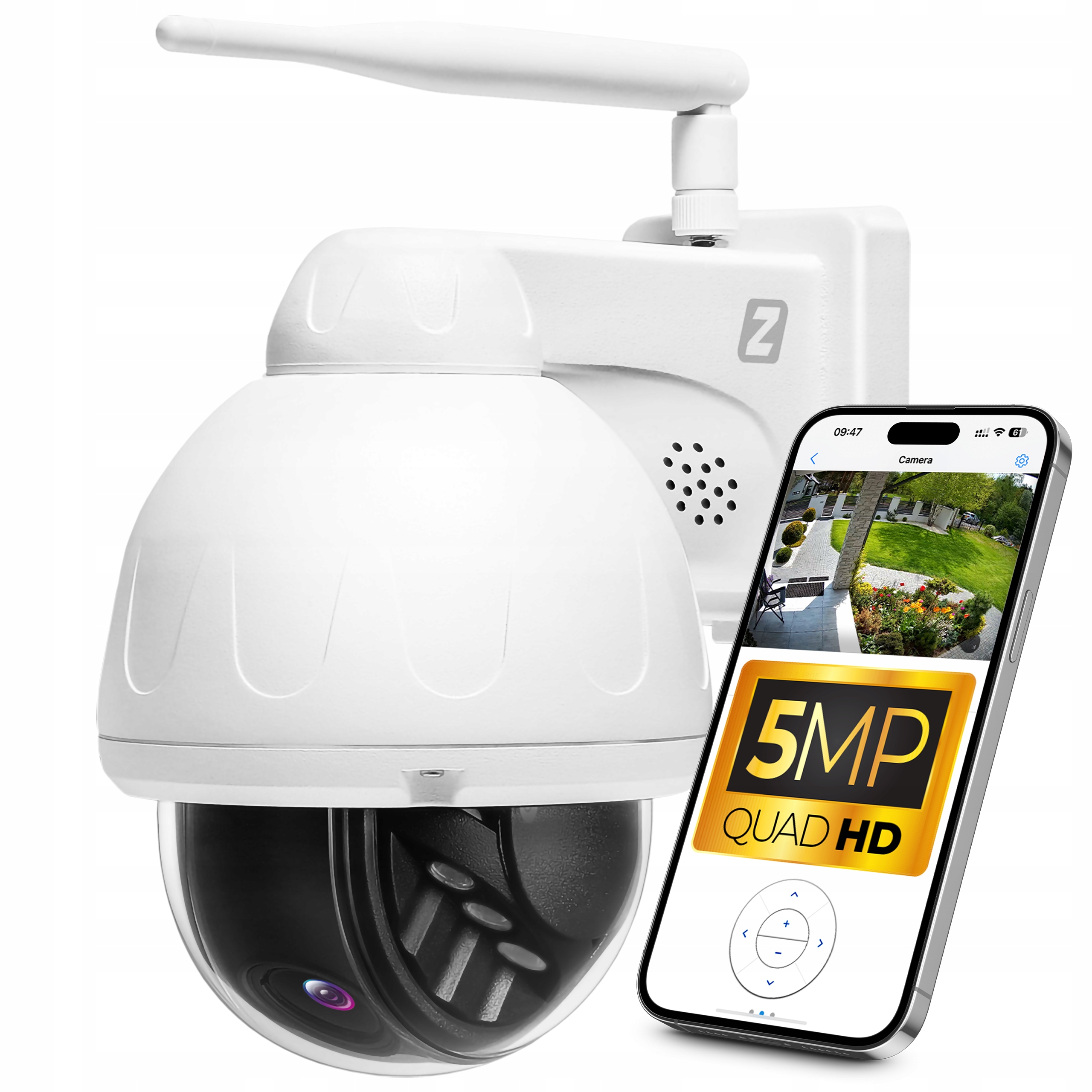 Vnútorná, vonkajšia IP kamera Zintronic P5