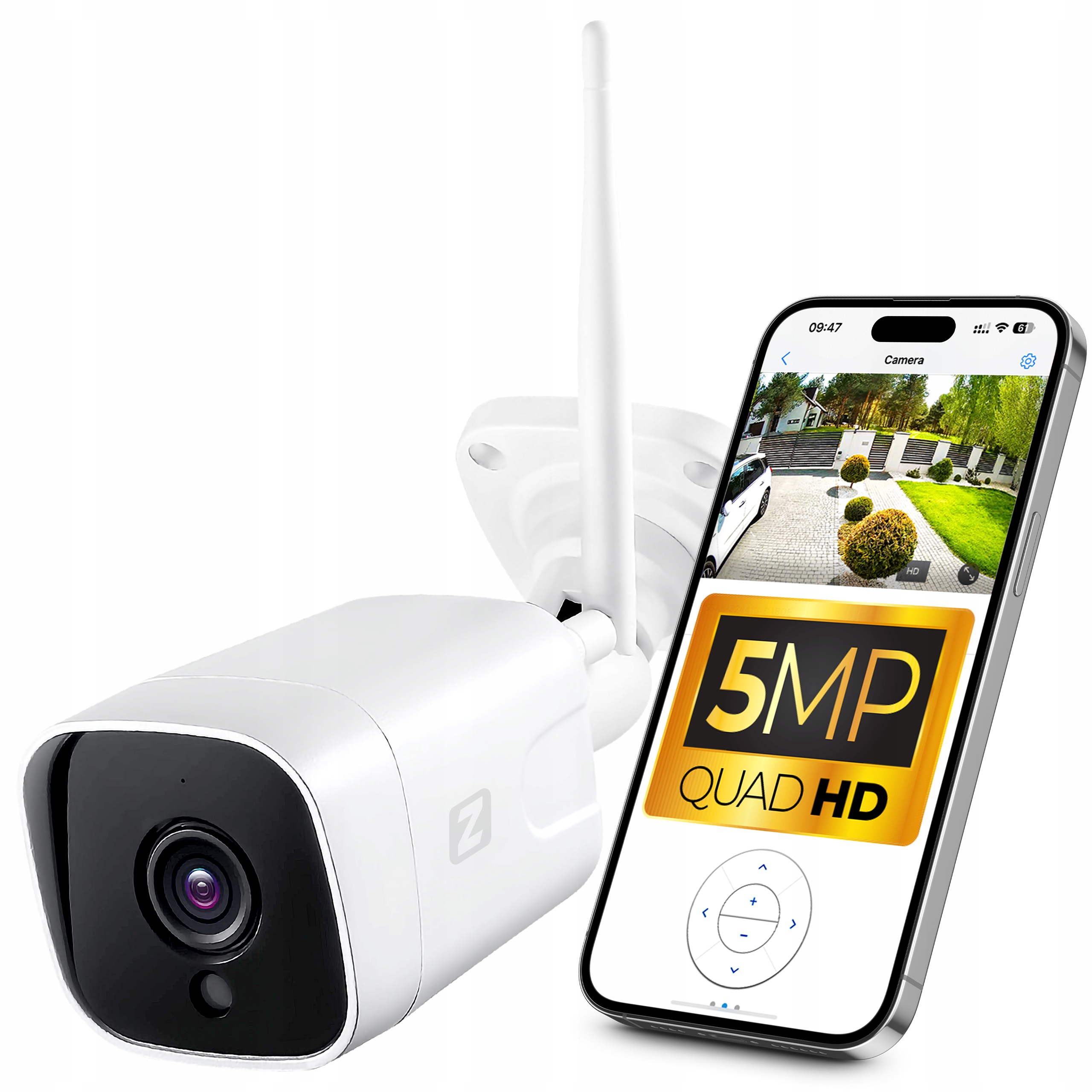 Vnútorná, vonkajšia IP kamera Zintronic A5