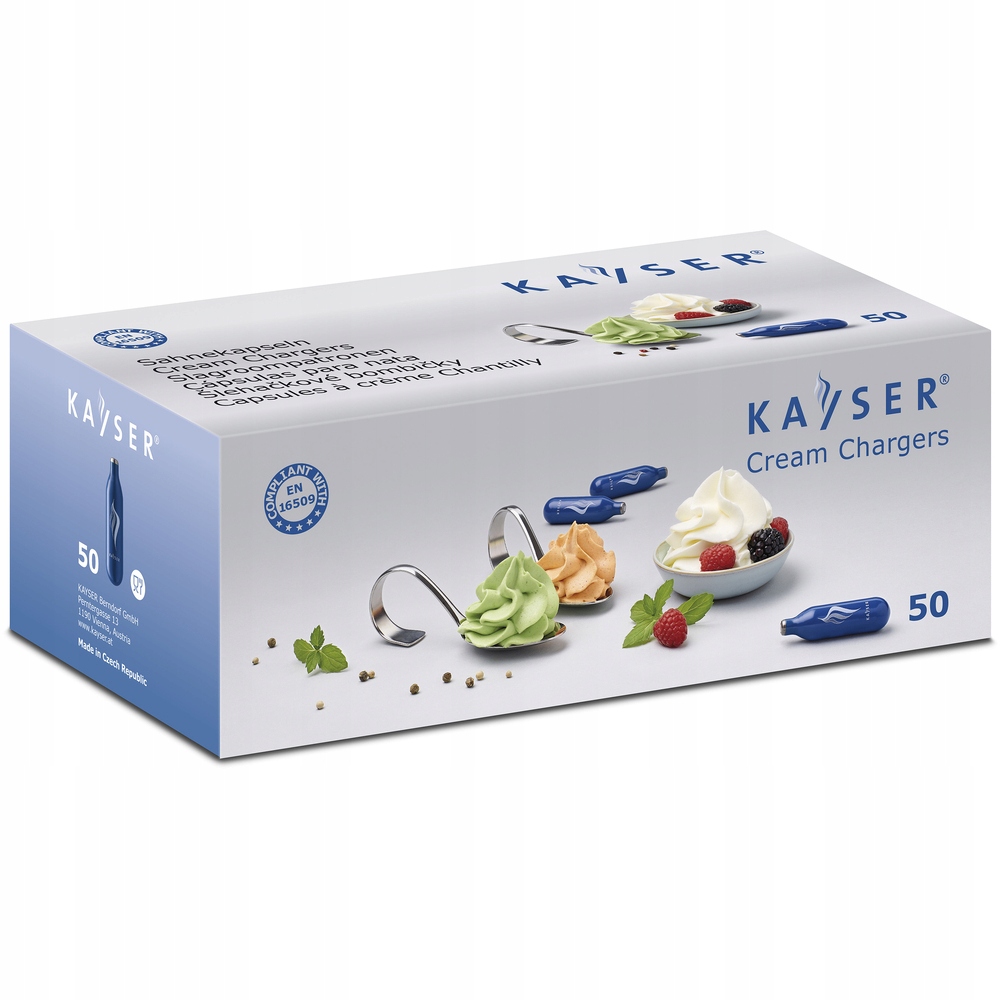 Kayser kartuše do sifónu na šľahanie 1 l 50