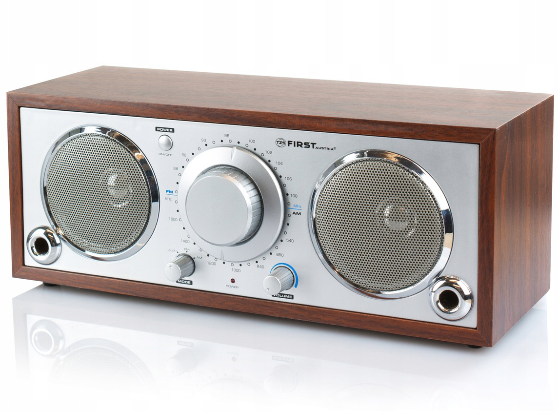 Classic Wood Radio Retro štýl prvé Rakúsko