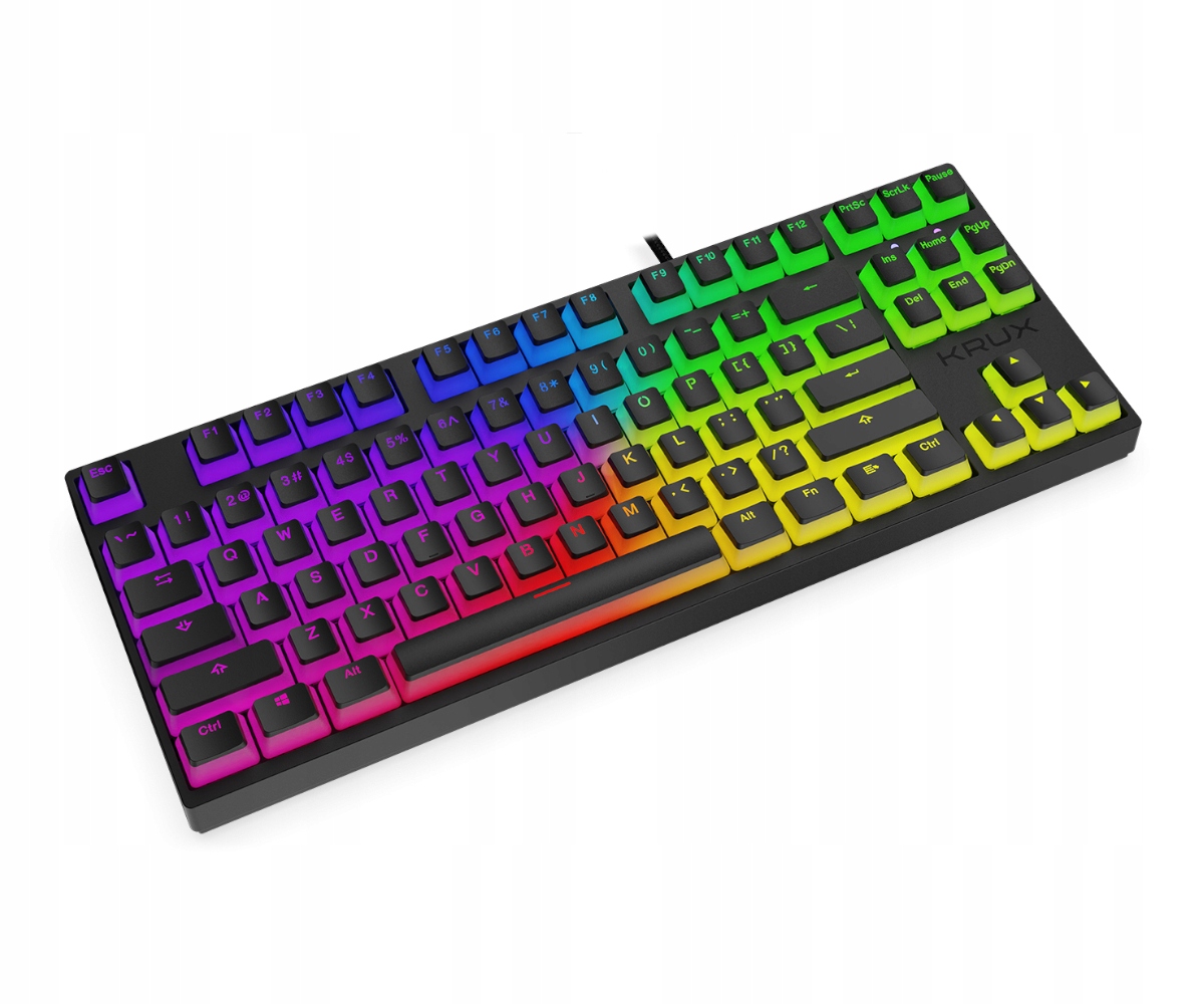 Mechanická klávesnica ATAX PRO RGB Pudding Gateron Yellow