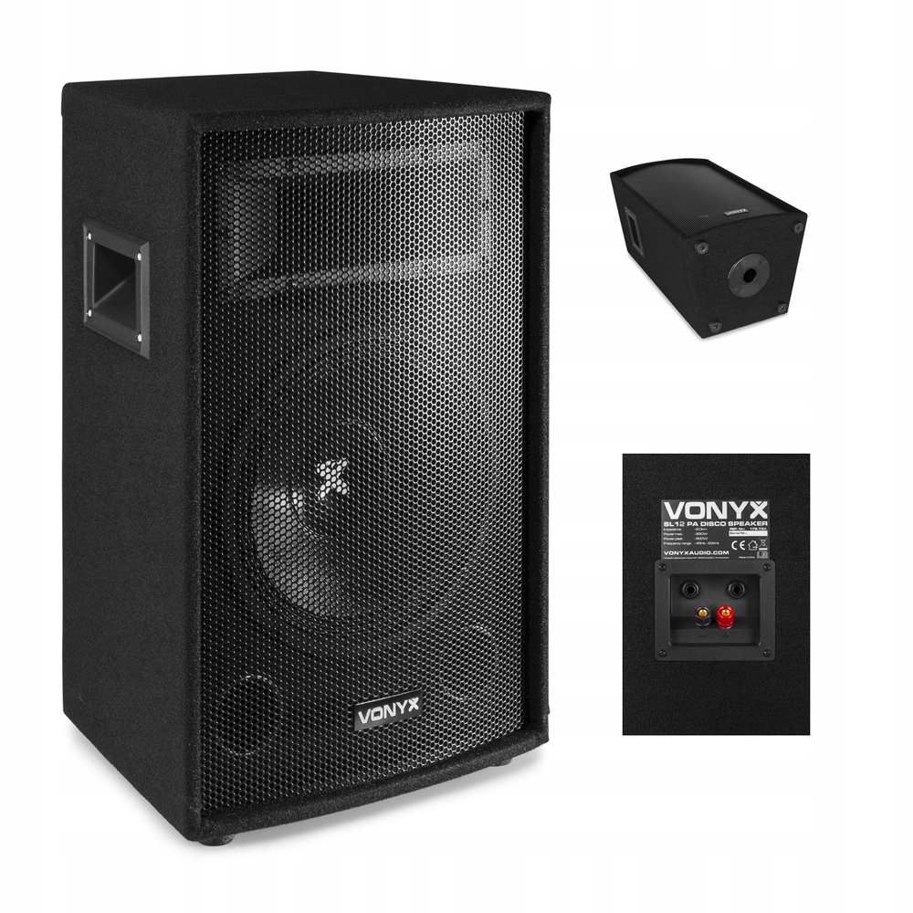 Vonyx stĺpec 178 732 SL12 300 v čiernej farbe