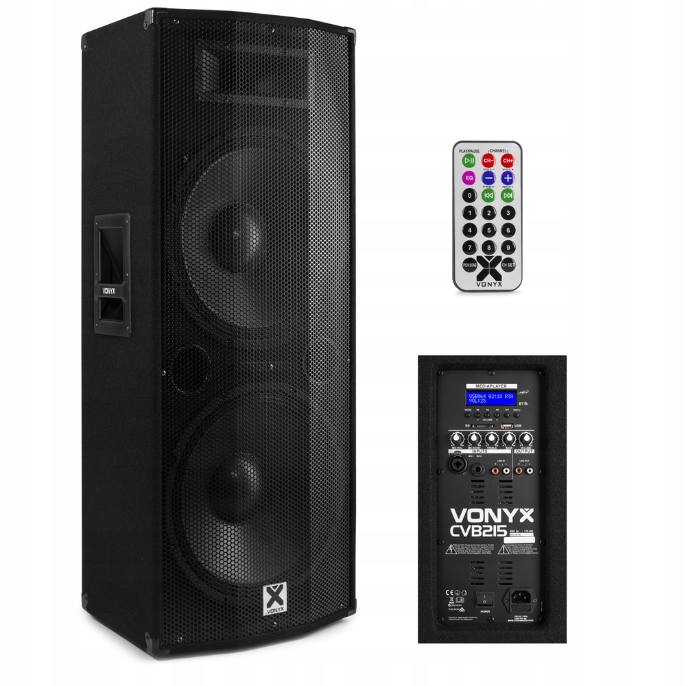 Vonyx stĺpec 178.495 CVB215 200 v Czarny
