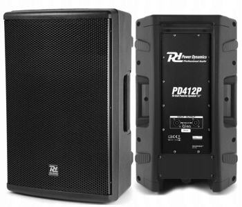 Stĺpec dynamiky výkonu 178.273 PD412P 300 W Čierna