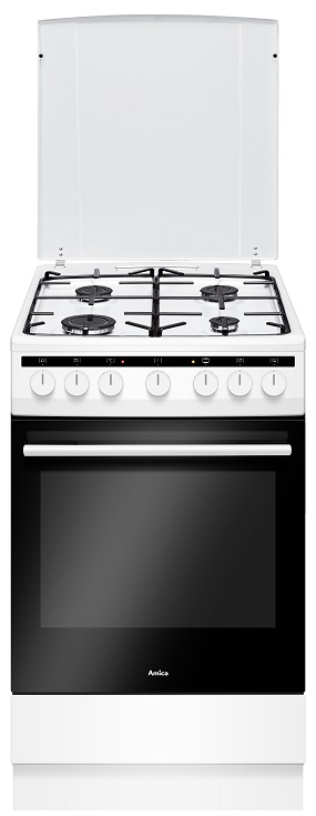 Sporák AMICA 57GEH3,33HZpMs (W) FORCED AIR 65L