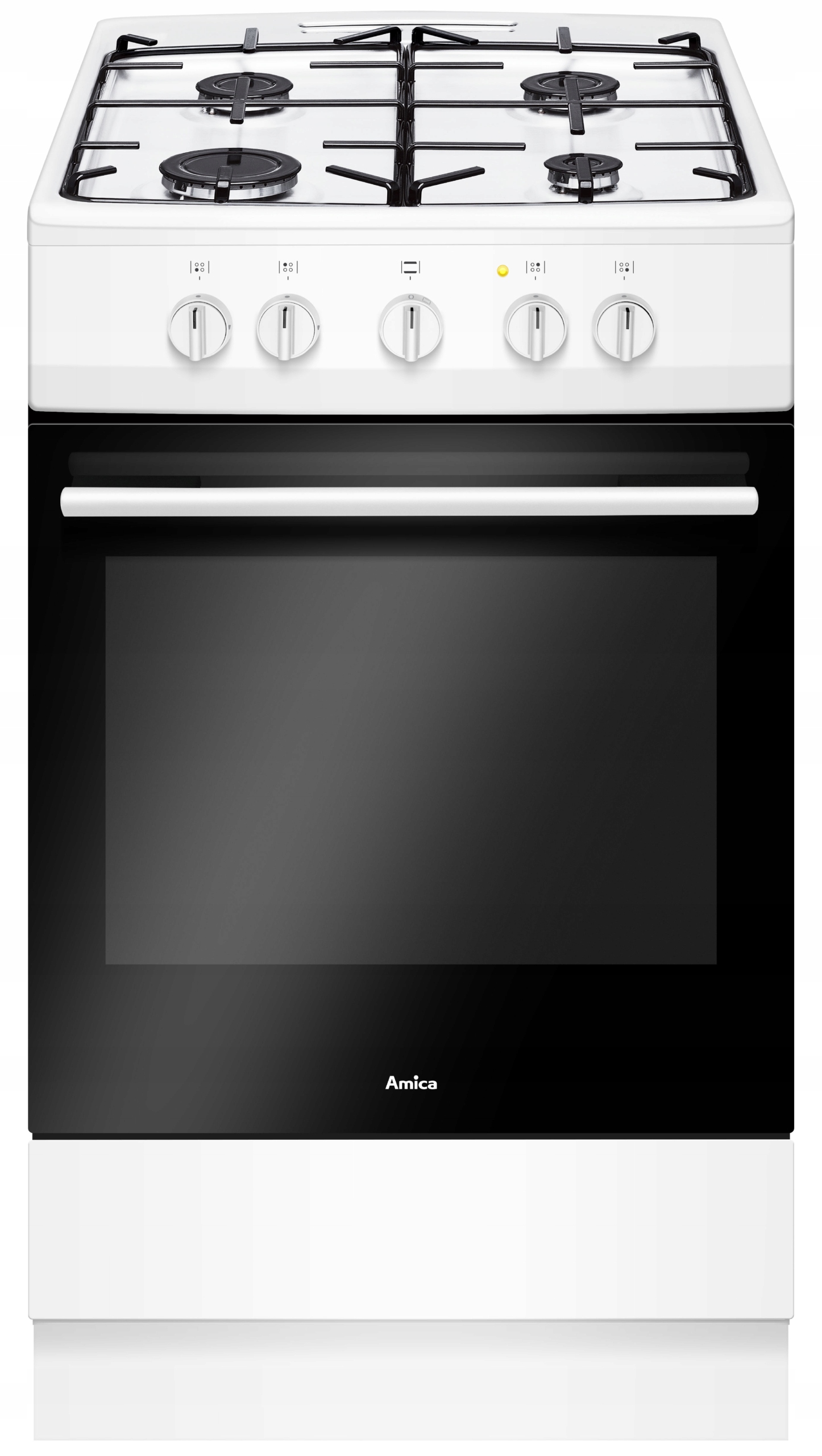 Kuchyňa AMICA 57GGS1.23OFP (W) Gas EasyClean 56l