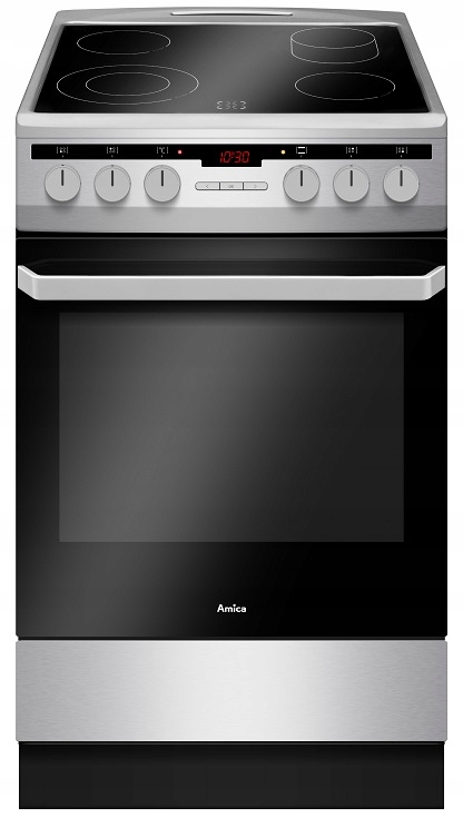 Kuchyňa AMICA 58CE3.413HTAQ (XX) keramické Inox!
