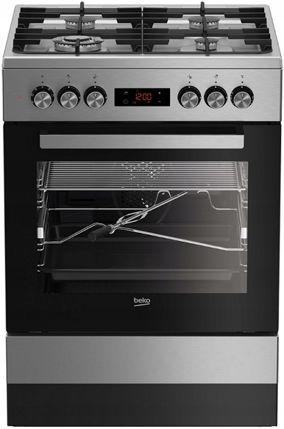 Kuchyňa Beko FSMT61330DXT INOX 72 L Gril ROZENEN