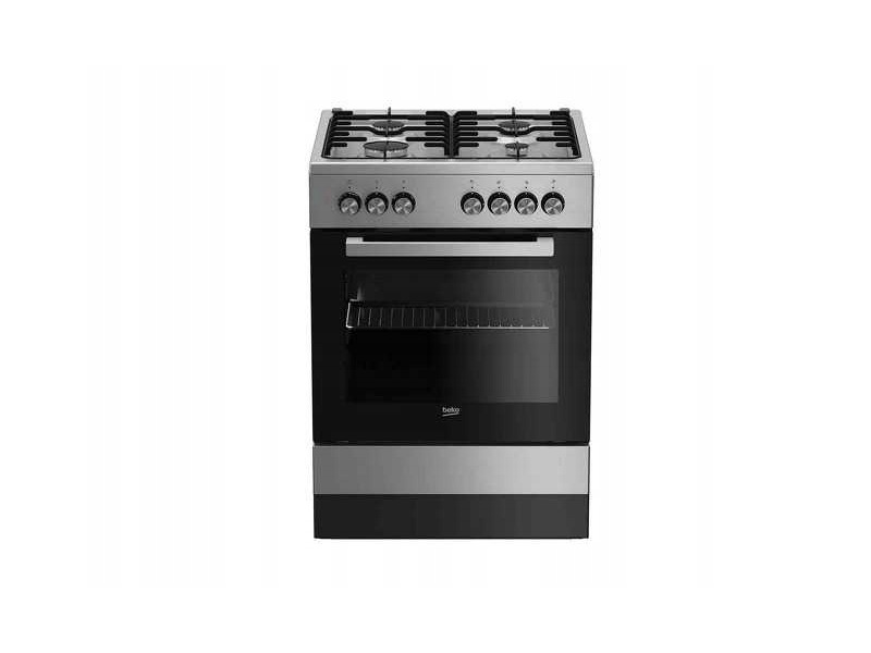 Plyn-elektrický sporák. Beko FSE62120DX 60cm