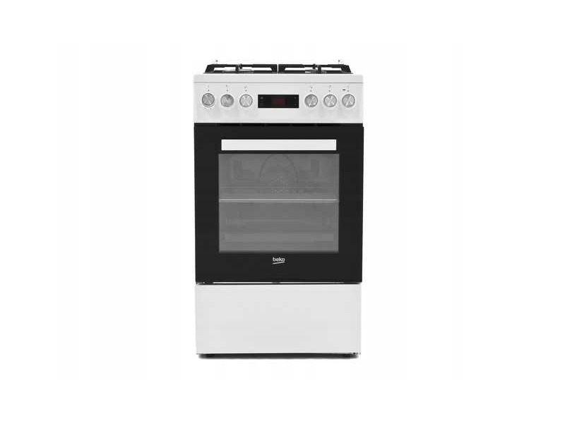 Plynová elektrická kuchyňa Beko FSM52331DW 50 cm