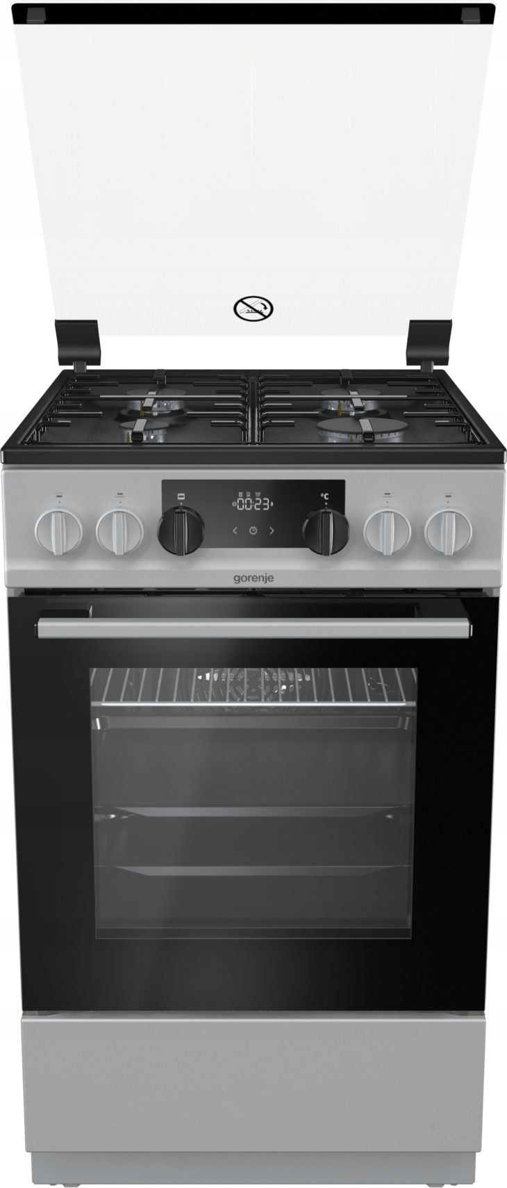 Plynové elektrické kuchyne. Gorenje K5352SH parný 70L HIT