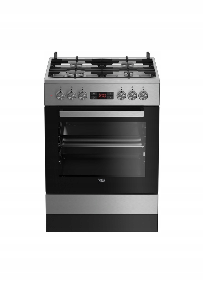 Plynová elektrická kuchyňa Beko FSMT61330DXT