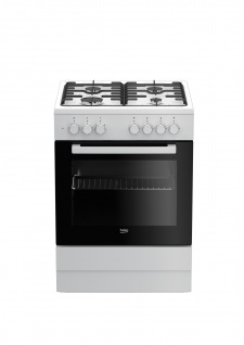 Plyn-elektrický sporák BEKO FSE62120DW