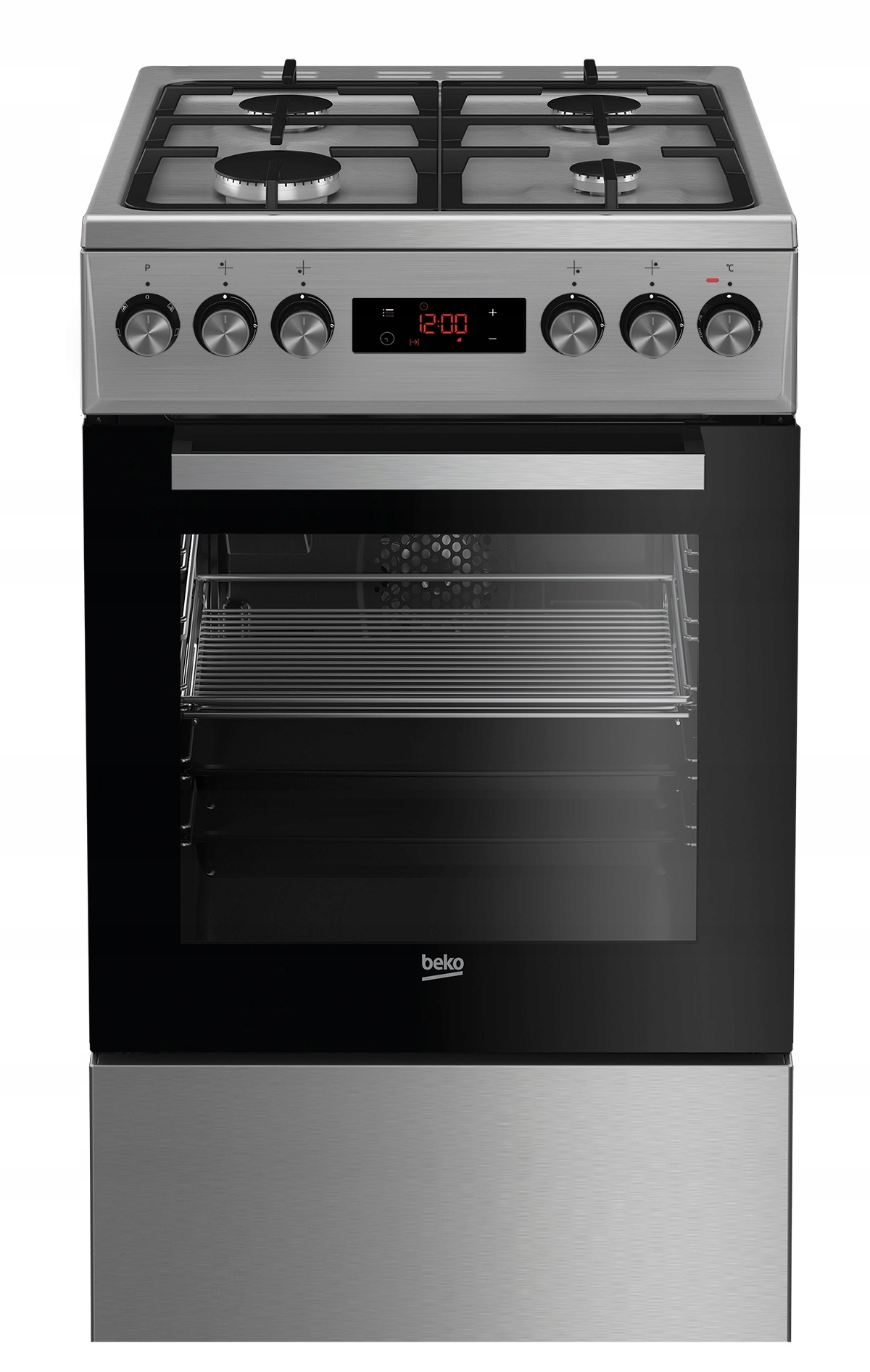 Gas-Electric Cuisine Beko FSM52335DXDS 50cm