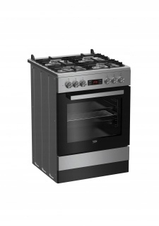 Plynová elektrická kuchyňa Beko FSM62331DXT