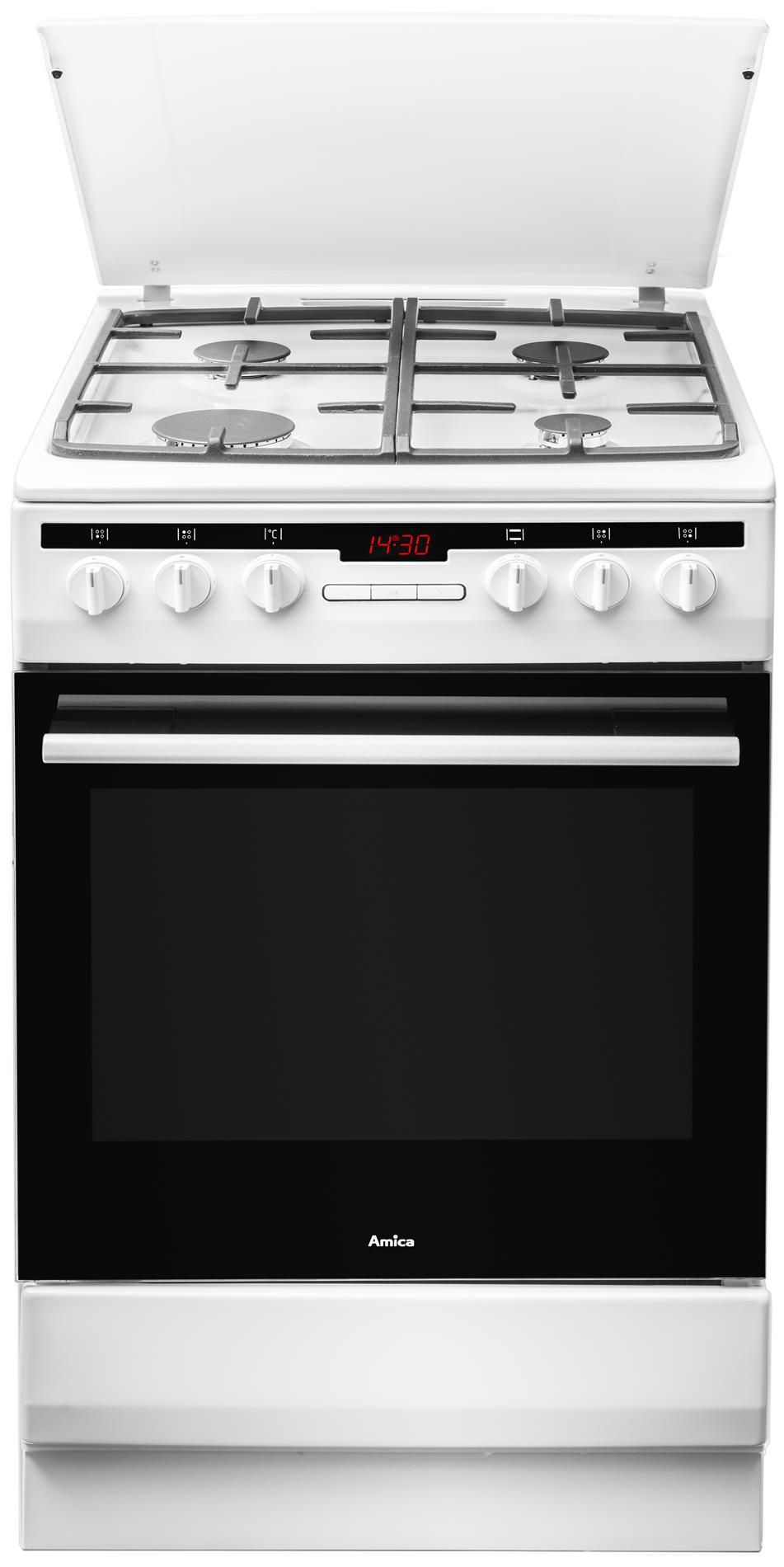 FreeStanding Kitchen Amica 57GE3.33HZPTADPAQ (W)