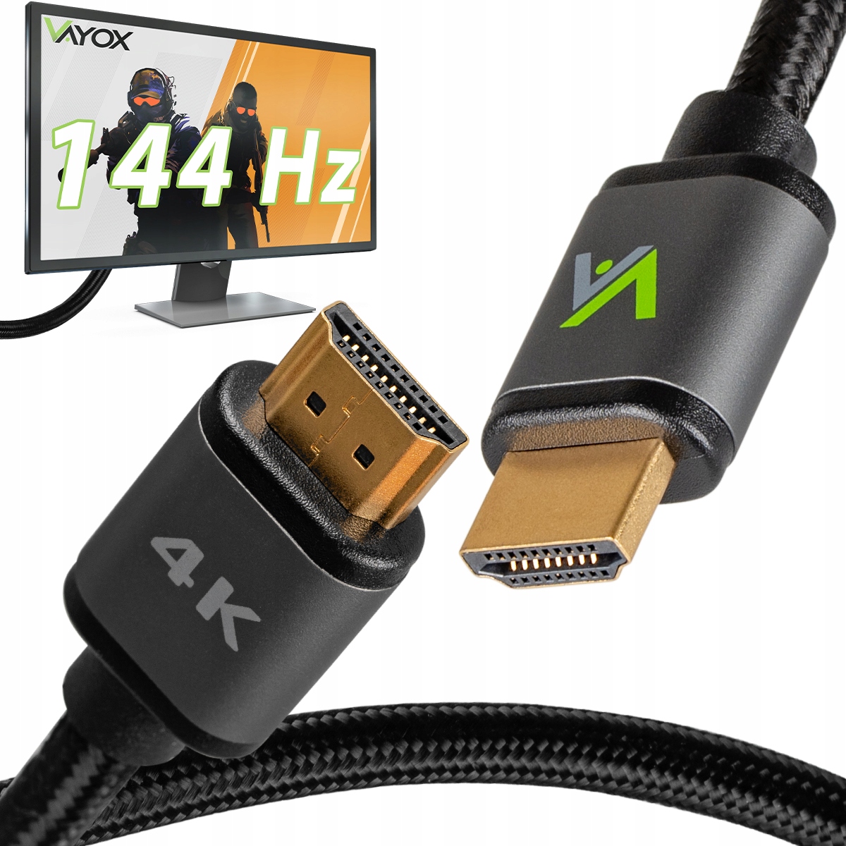 Kábel Vayox VA0009-10 HDMI - HDMI 10 m