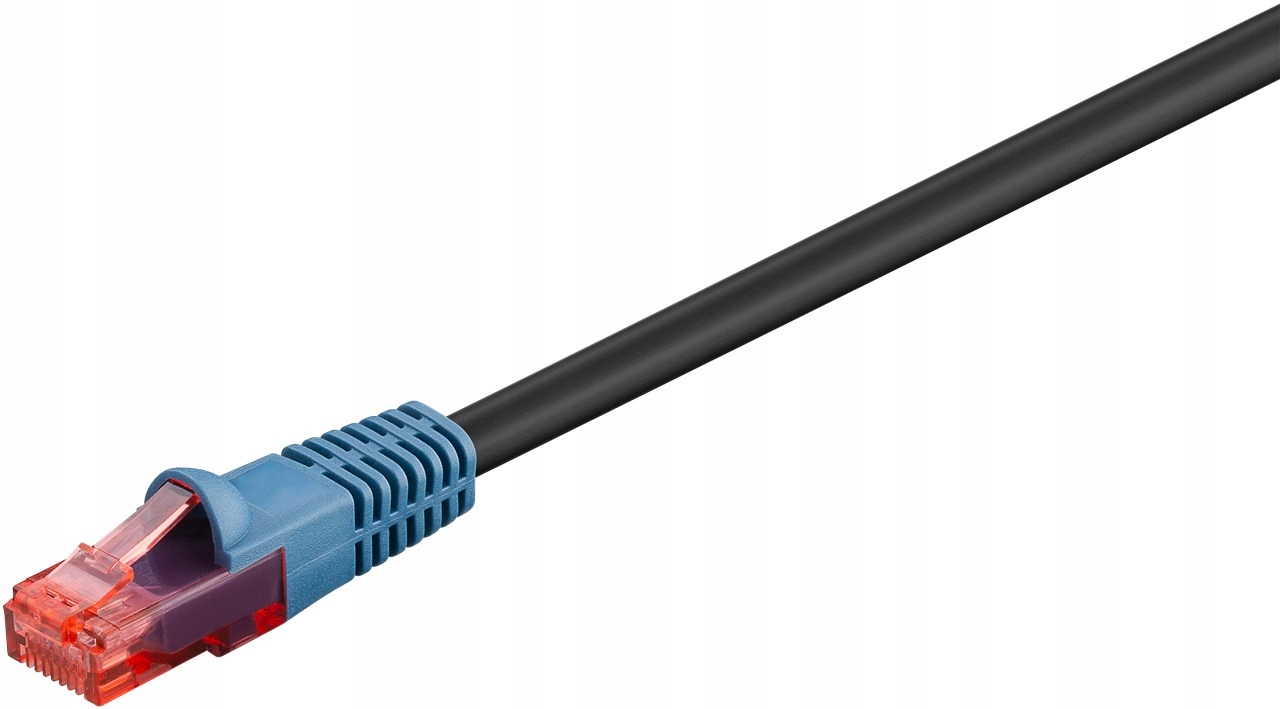 Patchcord U/UTP 6 Goobay RJ45 / RJ45 60 m čierny