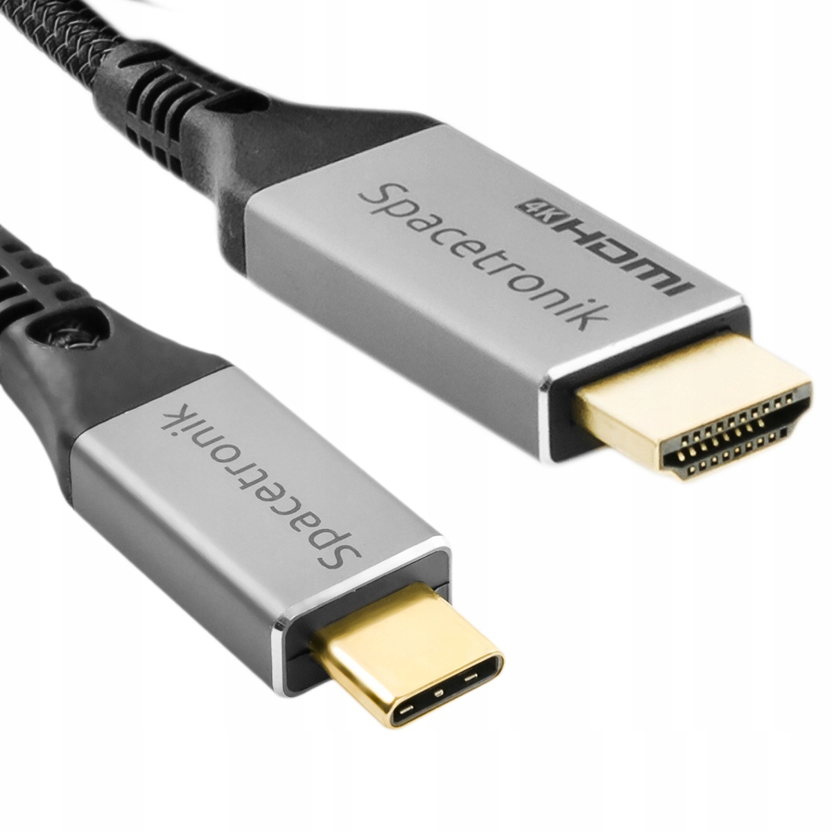 Kábel USB-C 3.1 HDMI Spacetronik KCH-SPA030 3m 4K 60Hz kábel Adaptér