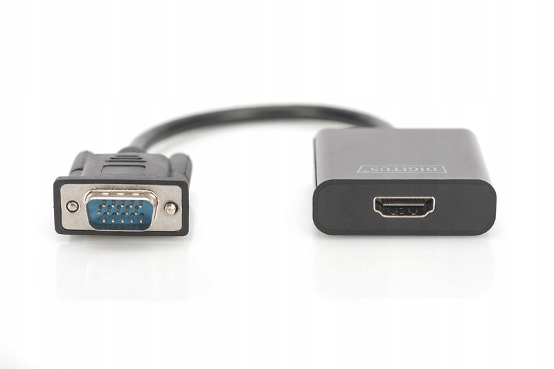 Prevodník DIGITUS D-Sub (VGA) VGA – HDMI 0 m