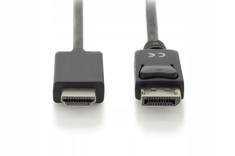 Adaptérový kábel DisplayPort 1.2 s poistkou 4K 60Hz UHD typ DP/HDMI AM/M čierny 3 m